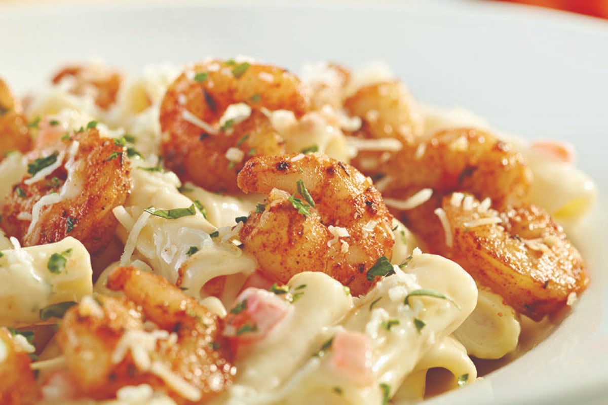 Order Parmesan Shrimp Pasta  food online from Ruby Tuesday store, Thomasville on bringmethat.com