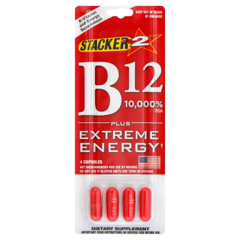 Order Stacker 2 B12 Energy Blaster 4 Count food online from 7-Eleven store, Lynchburg on bringmethat.com