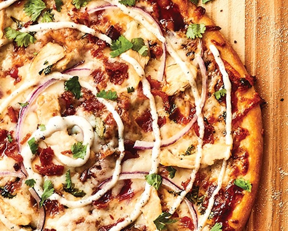 BBQ CHICKEN BACON RANCH PIZZA from Your Pie