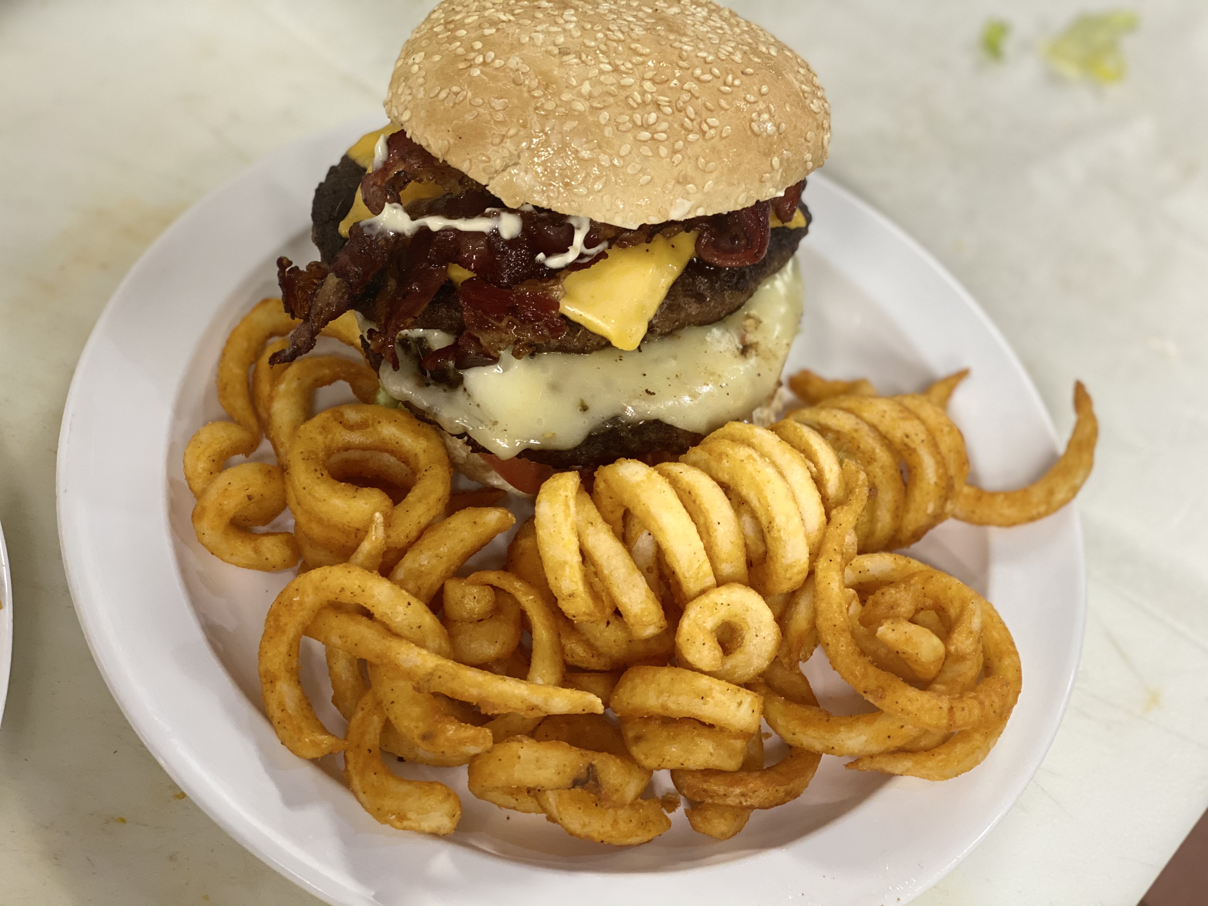 Order I,m hungry burgers food online from Vernon Grill store, Vernon on bringmethat.com