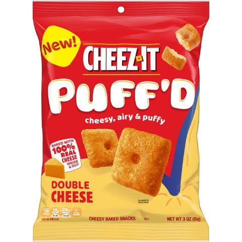 Order Cheez-It Puff'd Double Cheese 3oz food online from 7-Eleven store, Charlotte on bringmethat.com