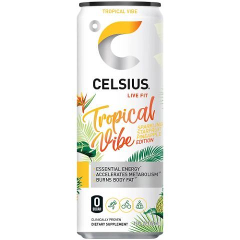 Order Celsius Tropical Vibe 12oz food online from 7-Eleven store, Aurora on bringmethat.com