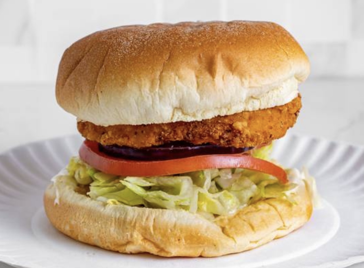 Order Chicken Sandwich food online from Halal Munchies store, Queens on bringmethat.com