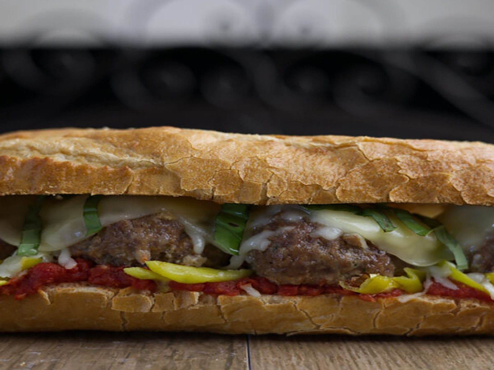 Order Meatball San'wench food online from Buccaneer Pizza store, Santa Ana on bringmethat.com