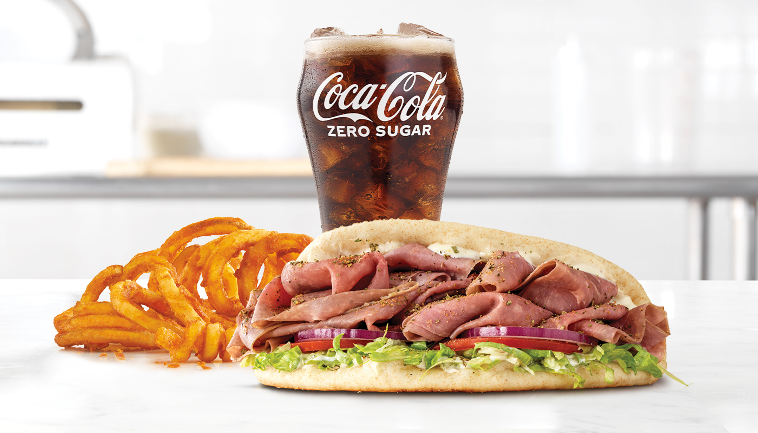 Order Roast Beef Gyro food online from Arby's store, New Bern on bringmethat.com