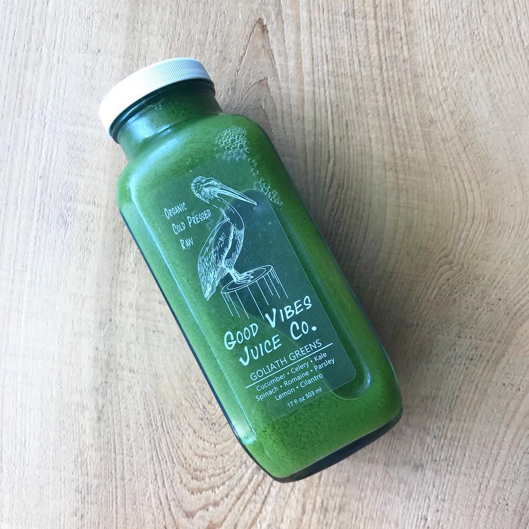 Order Goliath Greens Juice food online from Good Vibes Juice Co store, Largo on bringmethat.com