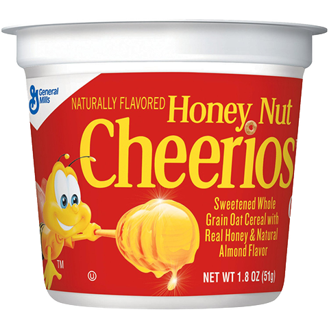 Order Honey Nut Cheerios Cereal Cup 1.8oz food online from 7-Eleven store, Arlington on bringmethat.com