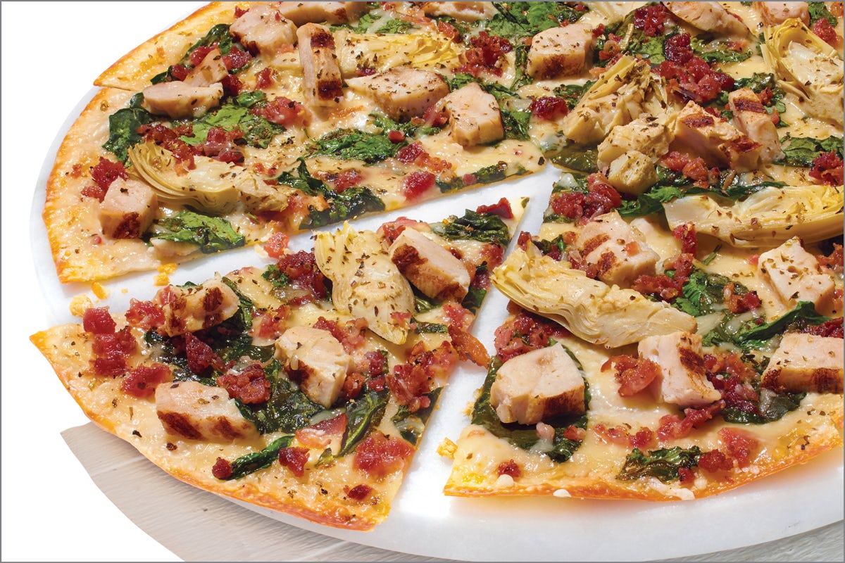 Order Dairy Free Cheese Chicken Bacon Artichoke - Baking Required food online from Papa Murphy Pizza store, Glendale on bringmethat.com