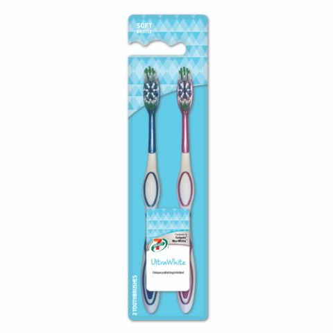 Order 7-Select Ultra White Toothbrush 2 Pack food online from 7-Eleven store, Wakefield on bringmethat.com