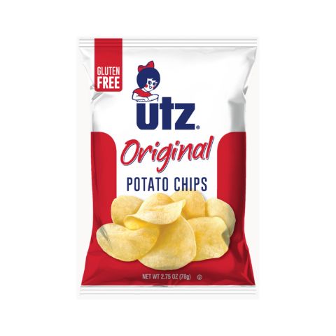 Order Utz Potato Chips Original 2.75oz food online from 7-Eleven store, Wakefield on bringmethat.com