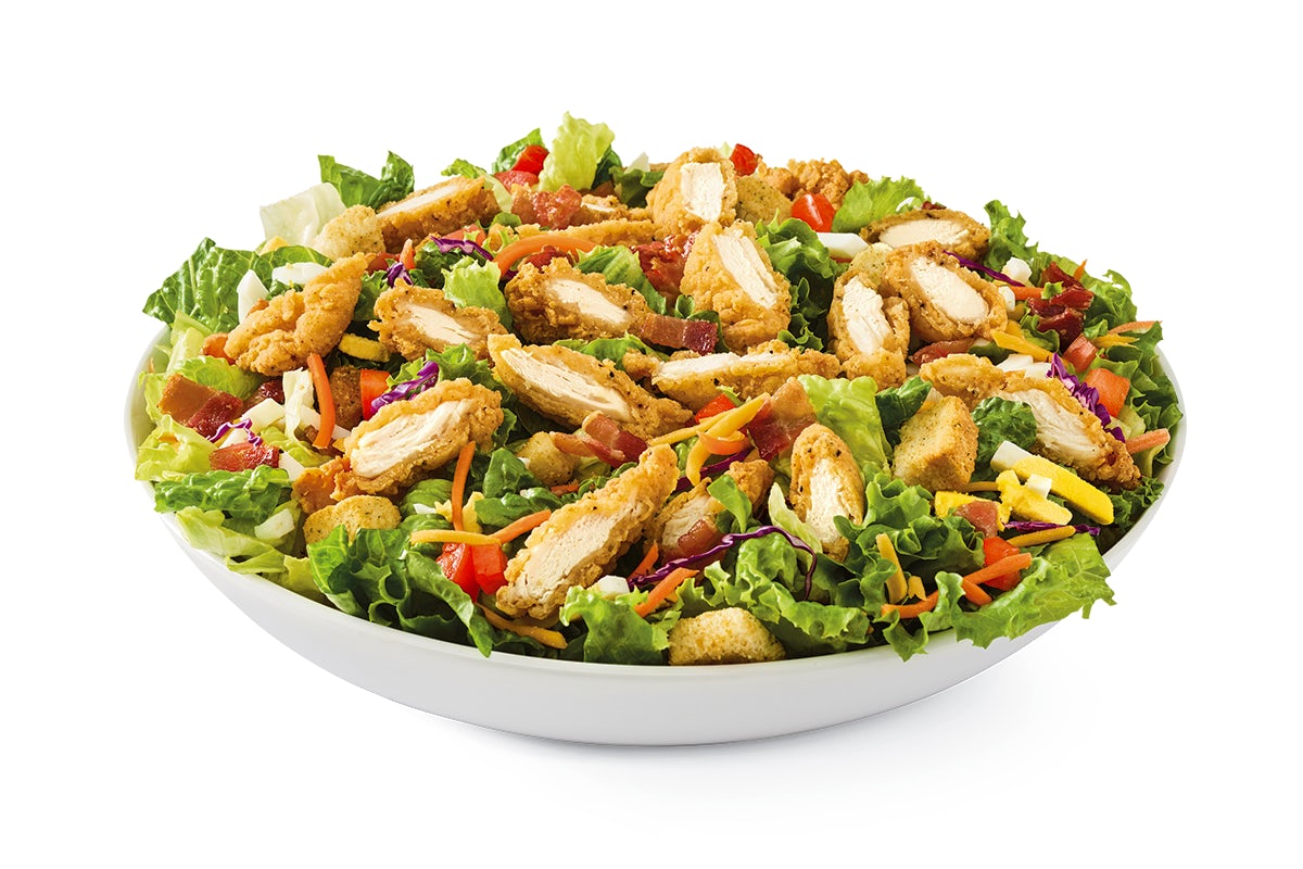 Order Crispy Chicken Tender Salad food online from Fresh Set store, Apple Valley on bringmethat.com