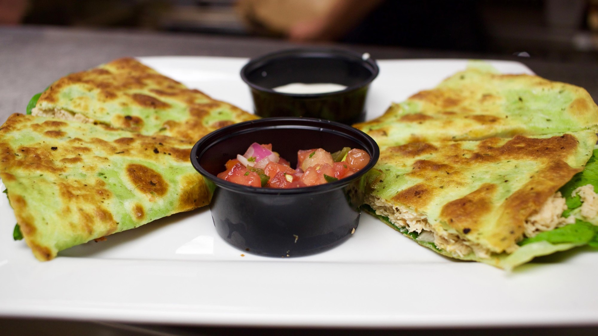 Order Quesadilla food online from Pub By Novo store, Bowling Green on bringmethat.com