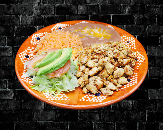 Order 2. Chicken Combo food online from Rivas Mexican Grill#4 store, Henderson on bringmethat.com