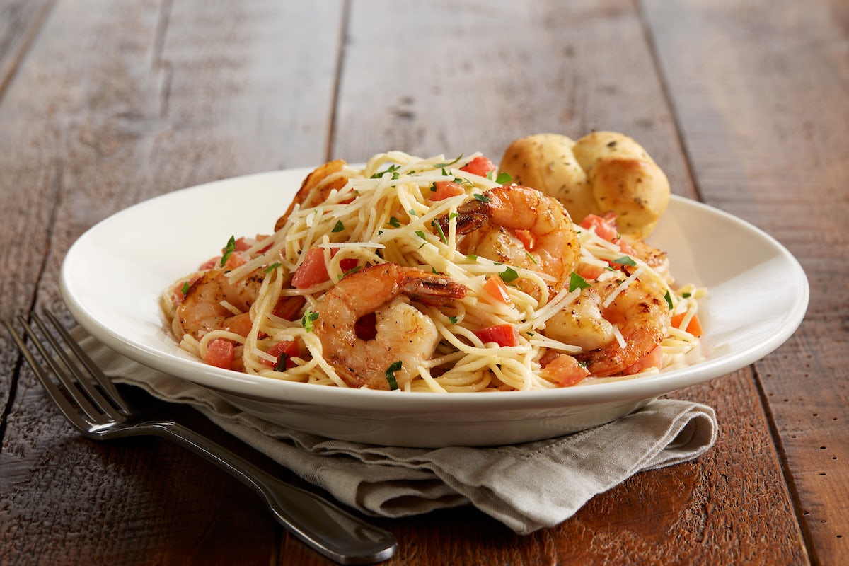Order Shrimp Scampi food online from BJ's Restaurant & Brewhouse store, Waco on bringmethat.com
