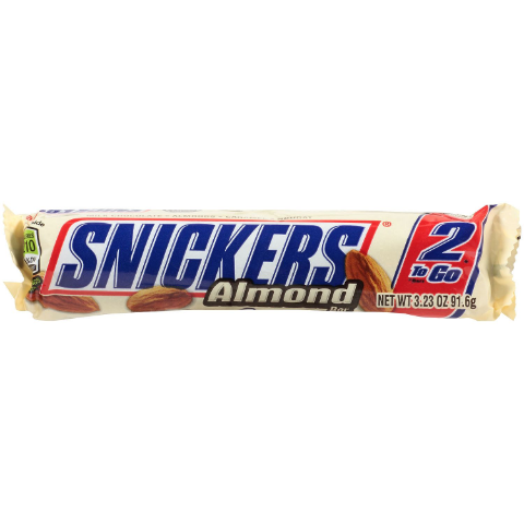 Order Snickers Almond King Size 2 Count food online from 7-Eleven store, Lynchburg on bringmethat.com