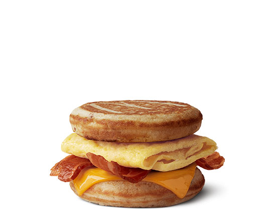 Order Bacon Egg Cheese McGriddle food online from McDonald's store, Anchorage on bringmethat.com