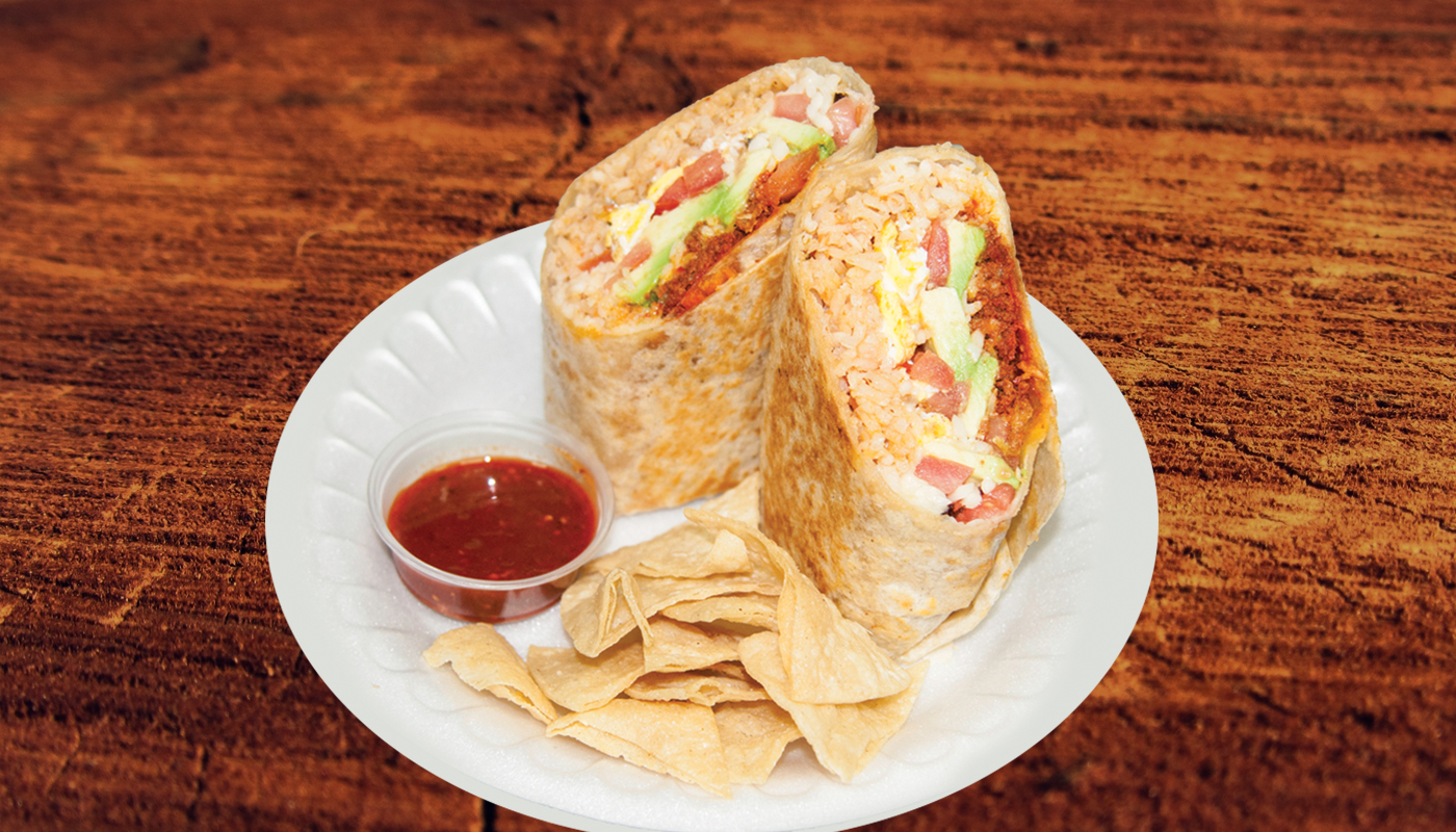 Order Breakfast Burrito food online from Pacheco Tacos store, Los Angeles on bringmethat.com
