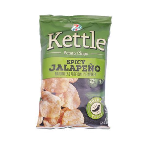 Order 7 Select Kettle Spicy Jalapeno Potato Chips 2.25oz food online from 7-Eleven store, Willis on bringmethat.com