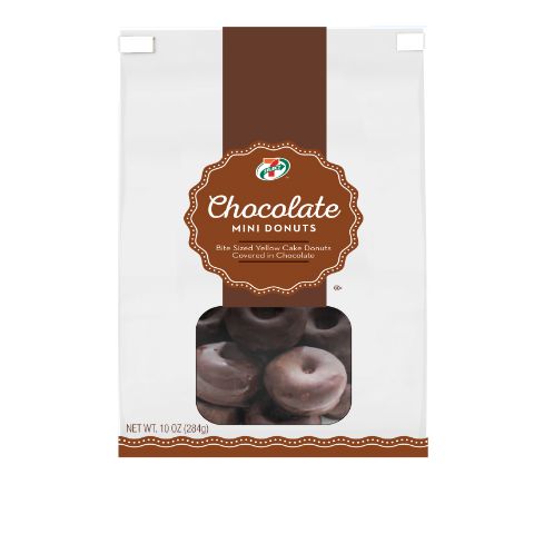 Order 7-Select Mini Chocolate Donut Bag 10oz food online from 7-Eleven store, Aurora on bringmethat.com