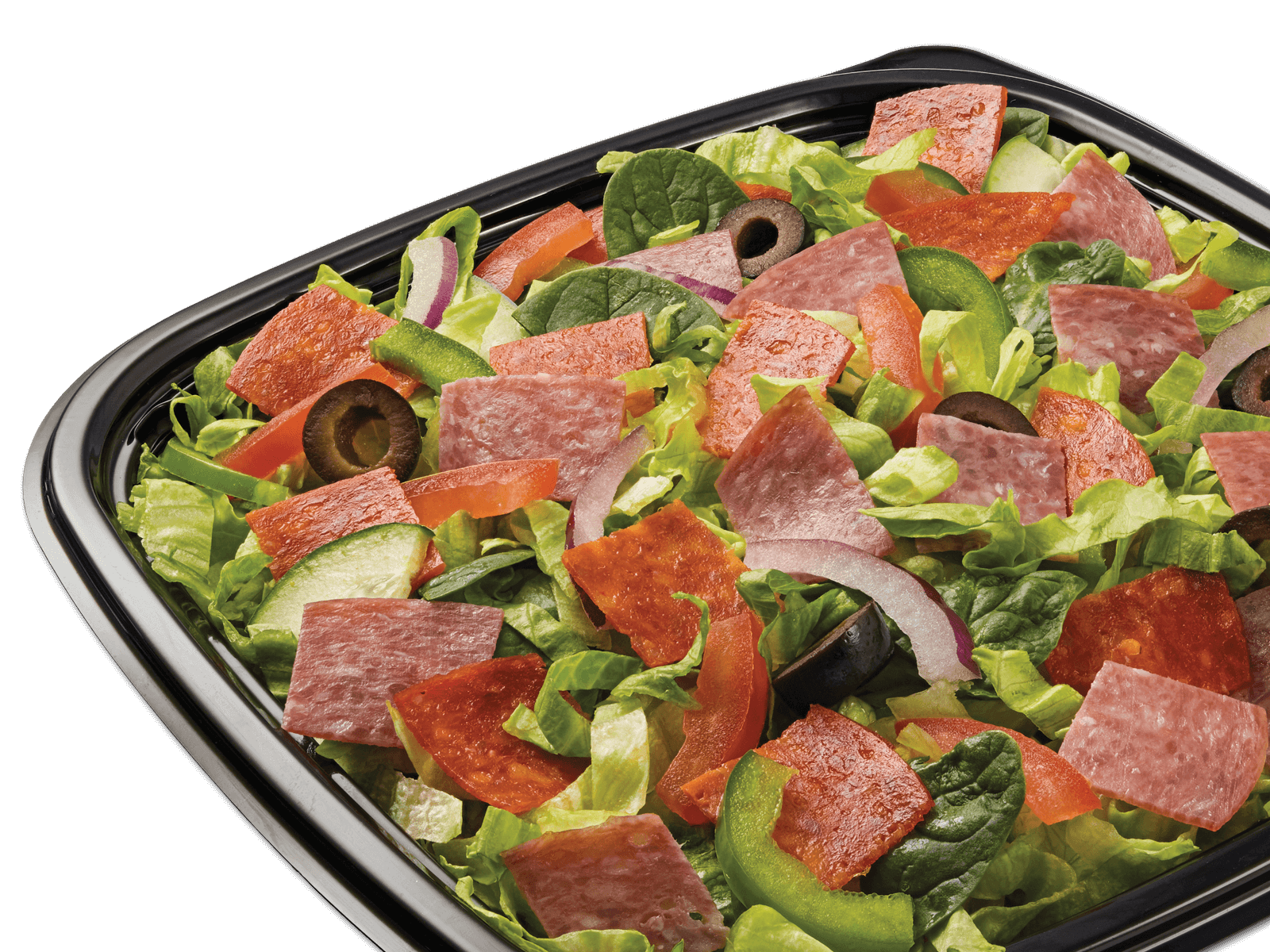 Order Spicy Italian Chopped Salad food online from Subway Merrick-Blvd store, Queens on bringmethat.com