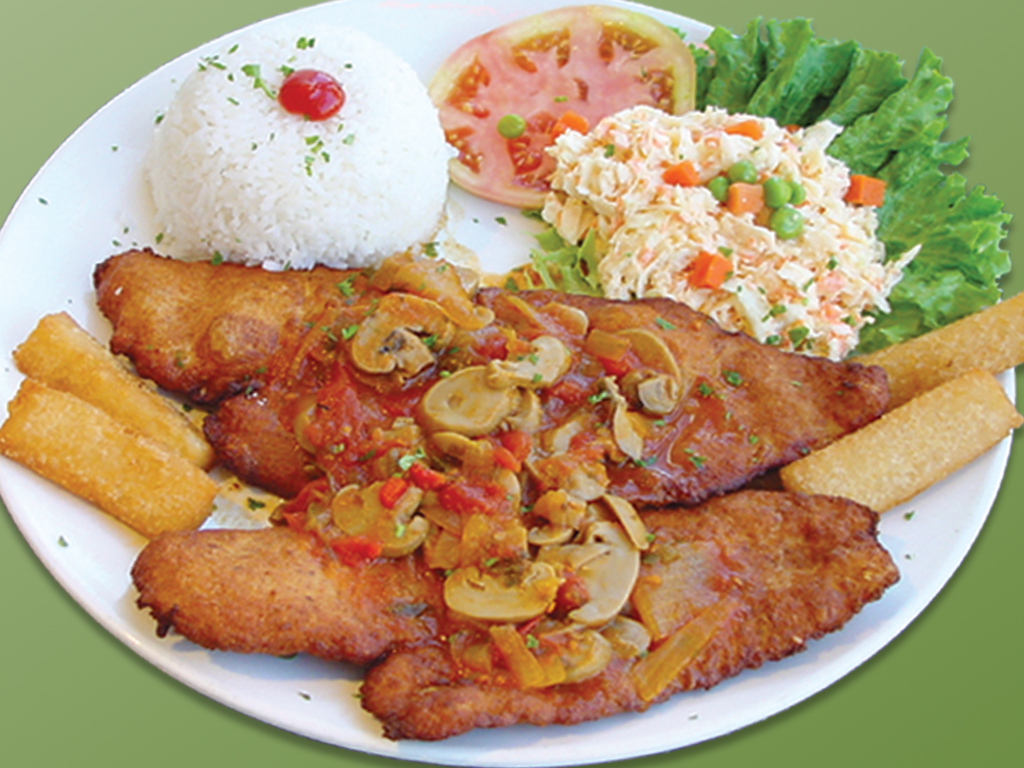 Order 13. Filete de Robalo a la Rabiata food online from Cositas Ricas Corp store, Queens on bringmethat.com
