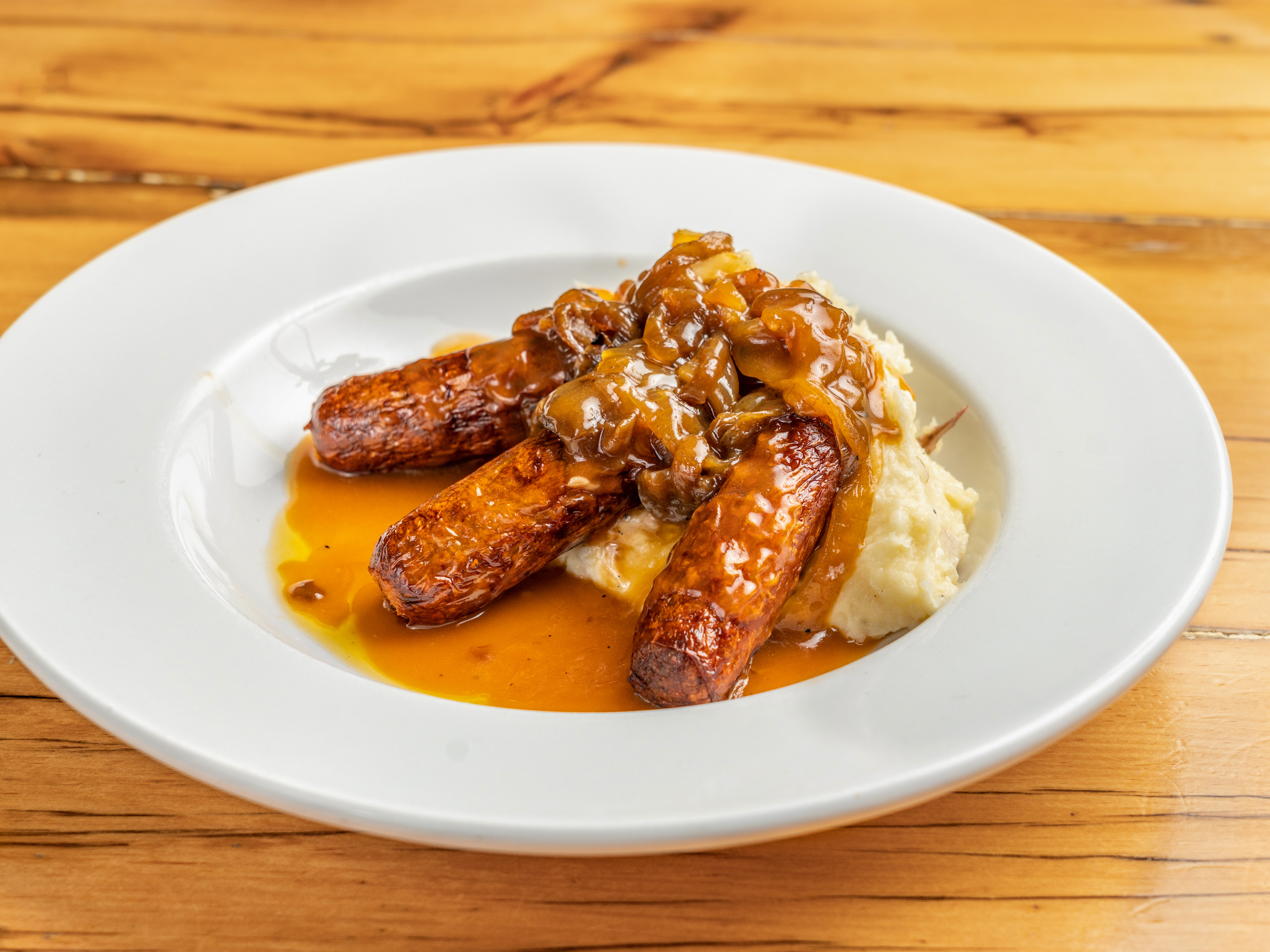 Order Bangers and Mash food online from Le Cheile store, Manhattan on bringmethat.com