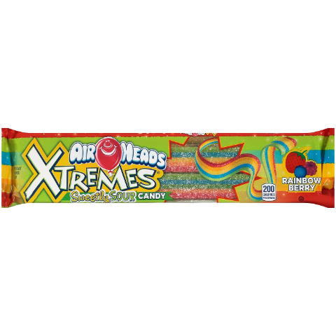 Order Airheads Xtremes Sour Belts 2oz food online from 7-Eleven store, Willis on bringmethat.com