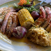 Order 1/2 Chargrilled Dungeness Platter food online from Boil Seafood House store, New Orleans on bringmethat.com