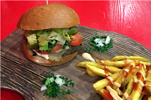 Order Hamburger food online from Haida Sandwich store, Mission Viejo on bringmethat.com