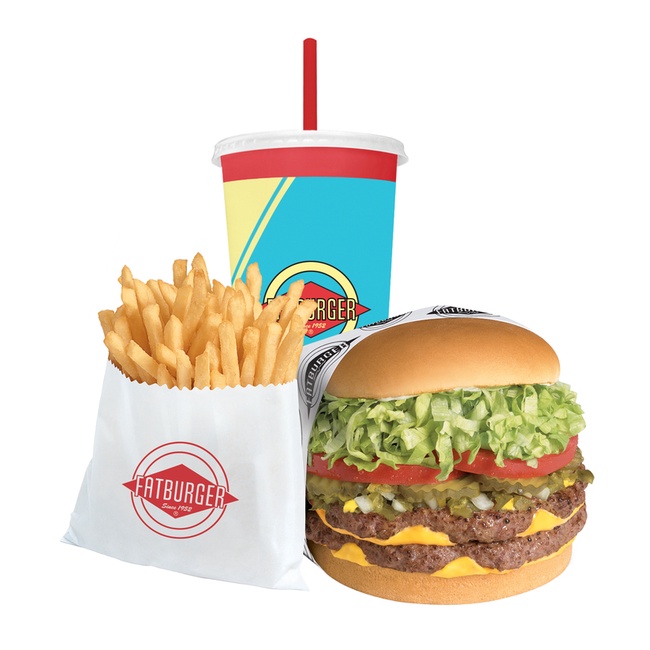 Order XXL Fatburger (1lb) Meal food online from Fatburger - West Hollywood store, Los Angeles on bringmethat.com