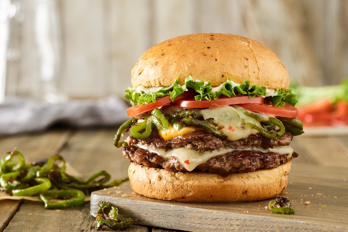 Order DOUBLE COLORADO BURGER food online from Smashburger store, Wantagh on bringmethat.com