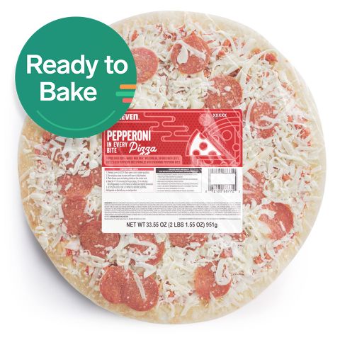 Order Ready to Bake Pizza - Pepperoni food online from 7-Eleven store, Wakefield on bringmethat.com