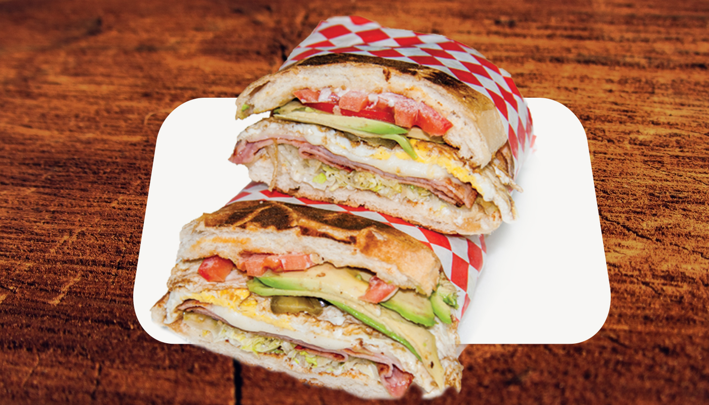 Order Hams and Eggs Torta food online from Pacheco Tacos store, Los Angeles on bringmethat.com