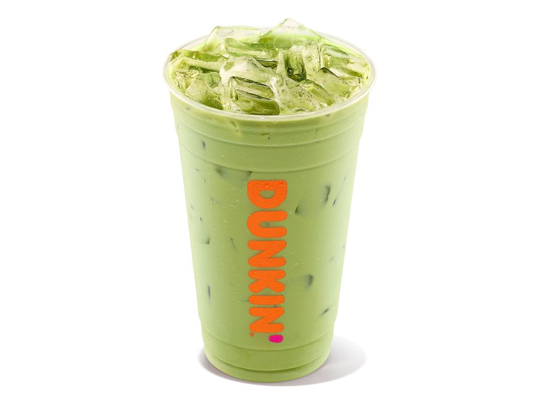Order Iced Matcha Latte food online from Dunkin store, Youngstown on bringmethat.com