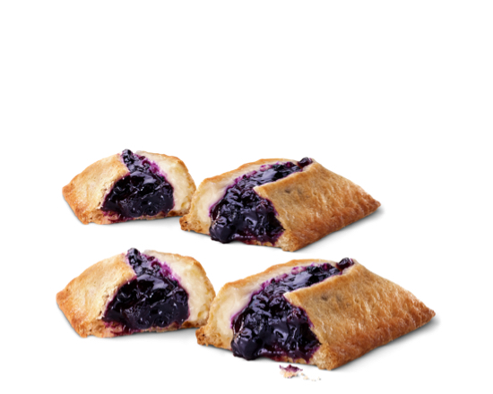Order 2 Blueberry & Creme Pie food online from Mcdonald store, Des Moines on bringmethat.com