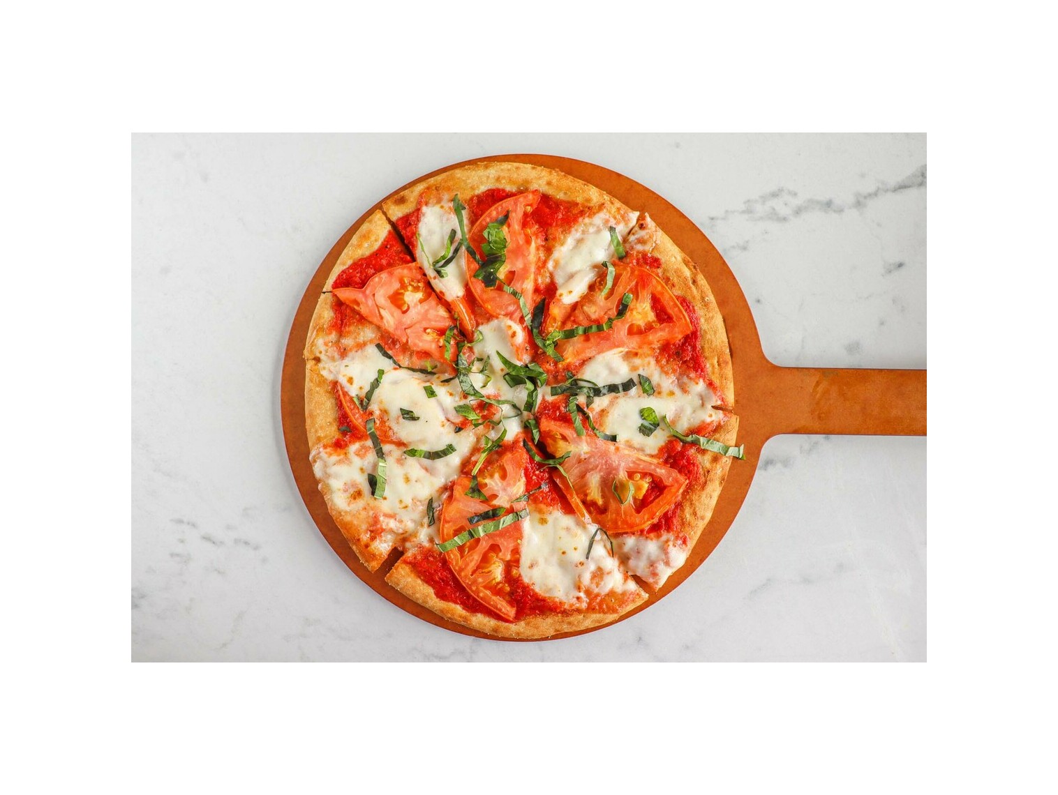Order Margherita Pizza food online from Buona Beef store, Bolingbrook on bringmethat.com