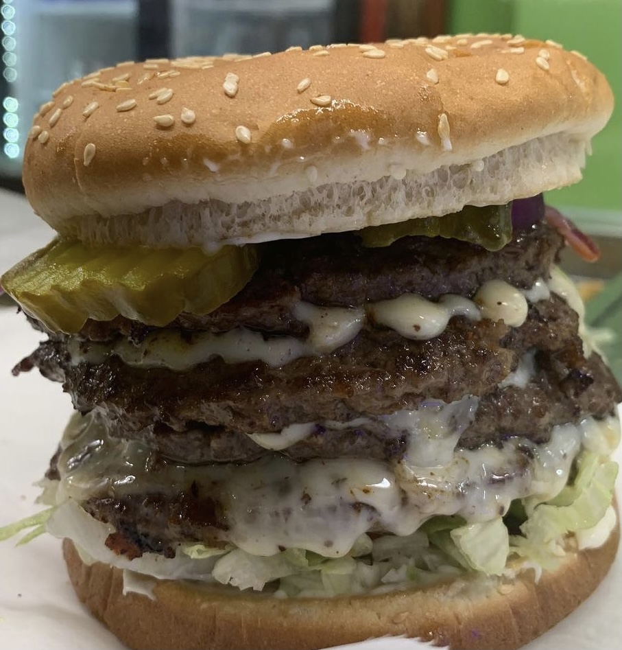 Order Double Cheeseburger food online from Halal Munchies store, Queens on bringmethat.com