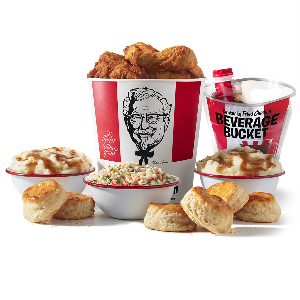 Order 12pc Meal with FREE Beverage Bucket food online from Kfc store, Wauseon on bringmethat.com