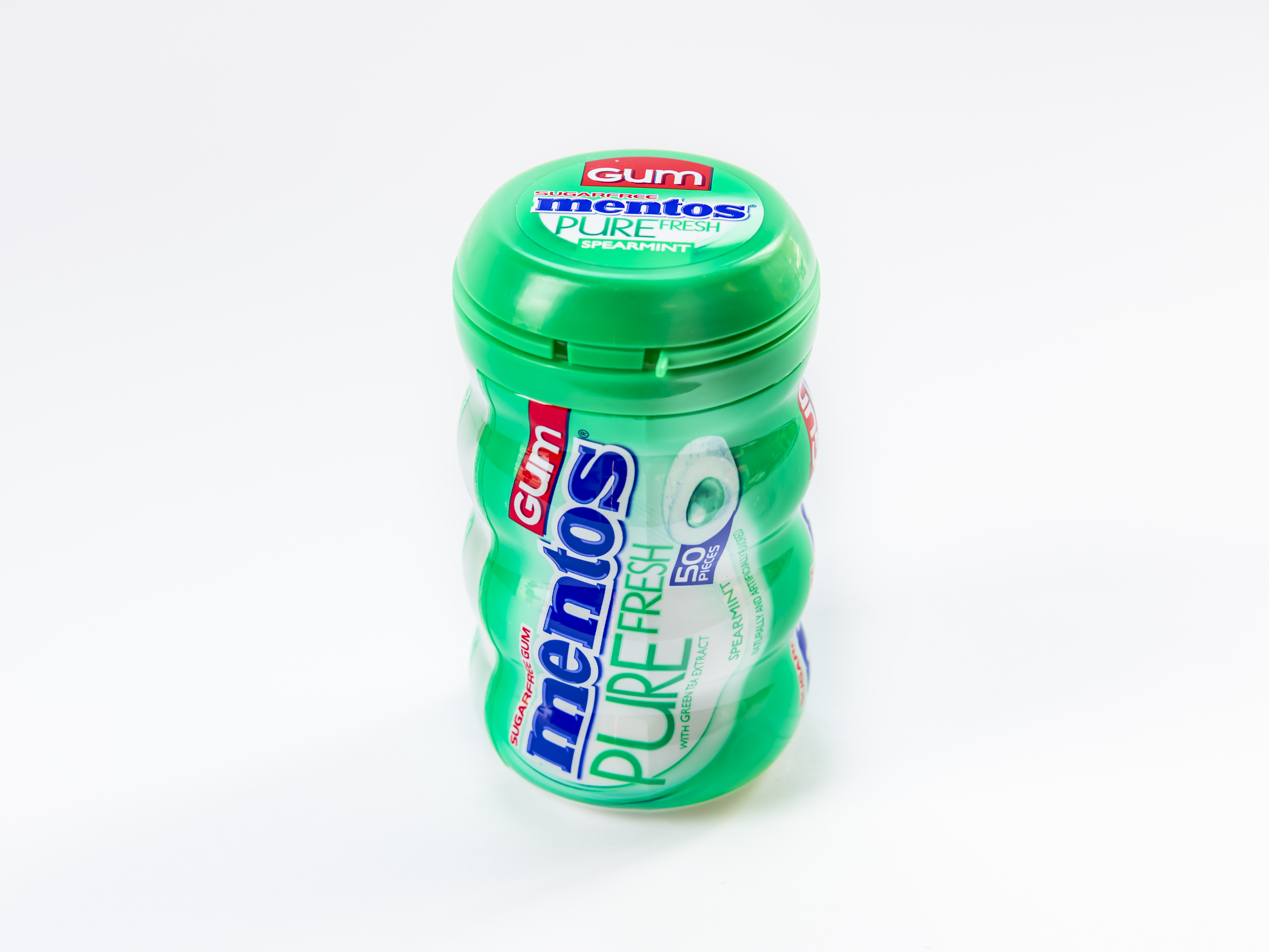 Order Mentos Pure Flesh Spearmint Bottle food online from Loop store, Atherton on bringmethat.com