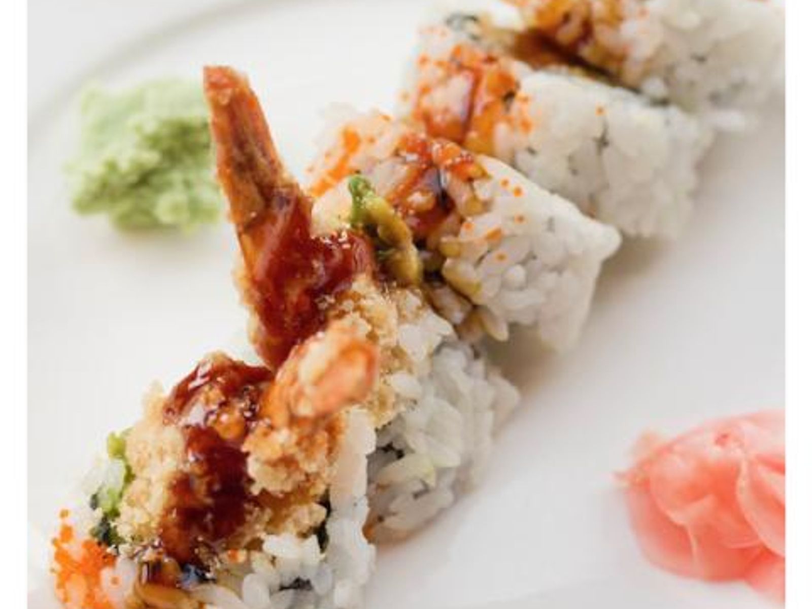 Order Shrimp Tempura Roll food online from Takumi Hibachi Sushi & Lounge store, Bay Shore on bringmethat.com