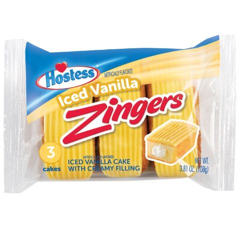 Order Hostess Vanilla Zingers 3 Count food online from 7-Eleven store, Arlington on bringmethat.com