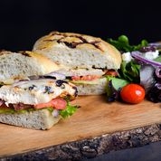 Order Grilled Chicken  Sandwich food online from Afro Deli store, Saint Paul on bringmethat.com