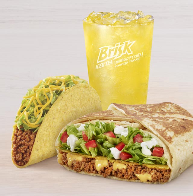 Order Crunchwrap Supreme® Combo food online from Taco Bell store, Proctorville on bringmethat.com