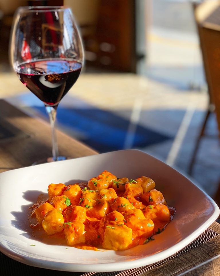 Order Gnocchi Rosa food online from Tramonto Bistro store, Malibu on bringmethat.com