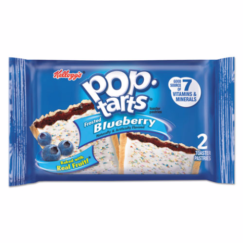 Order Kellogg's PopTart Frosted Blueberry 3.67oz food online from Circle K And Liquors store, Fontana on bringmethat.com