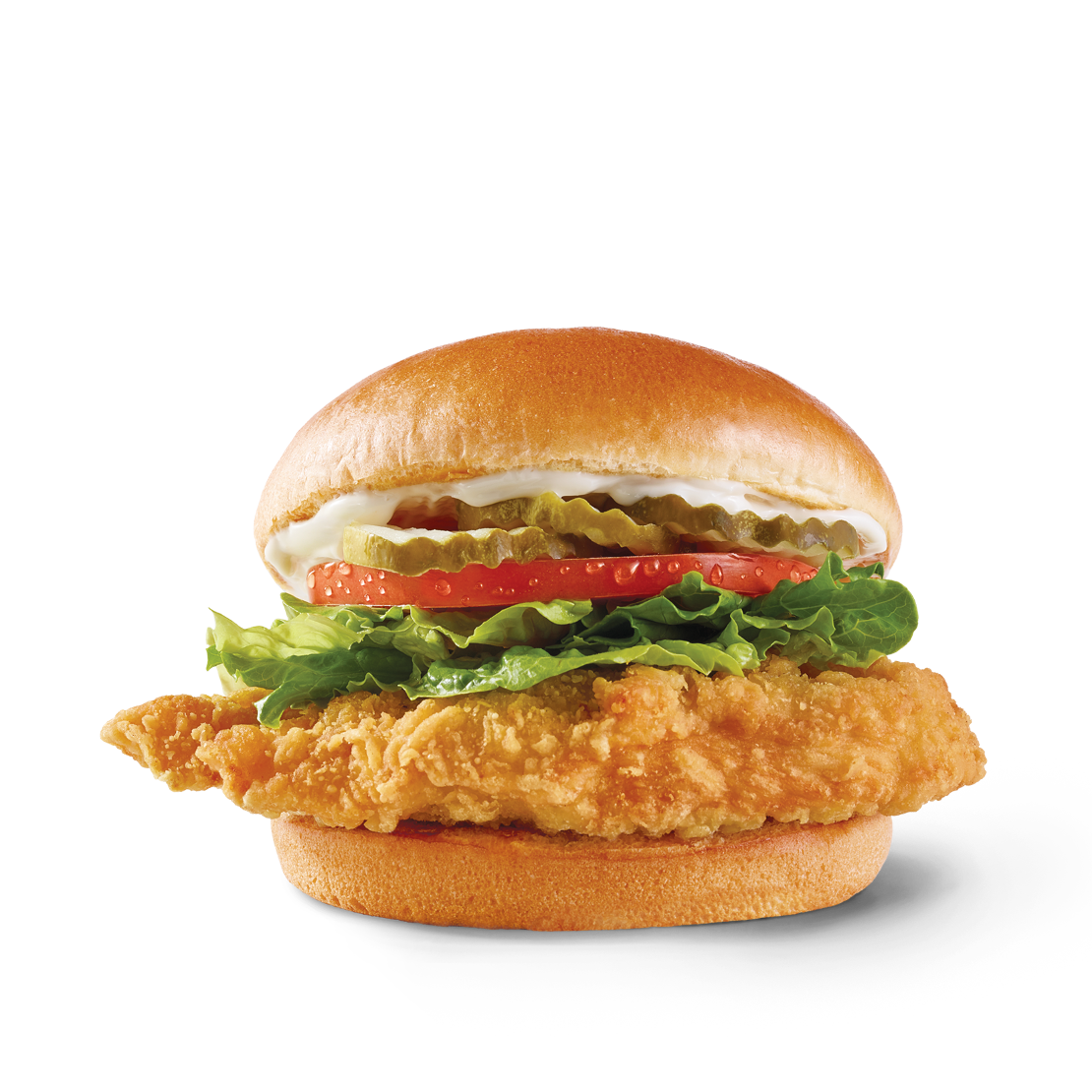 Order Classic Chicken Sandwich food online from Wendy's store, Youngstown on bringmethat.com