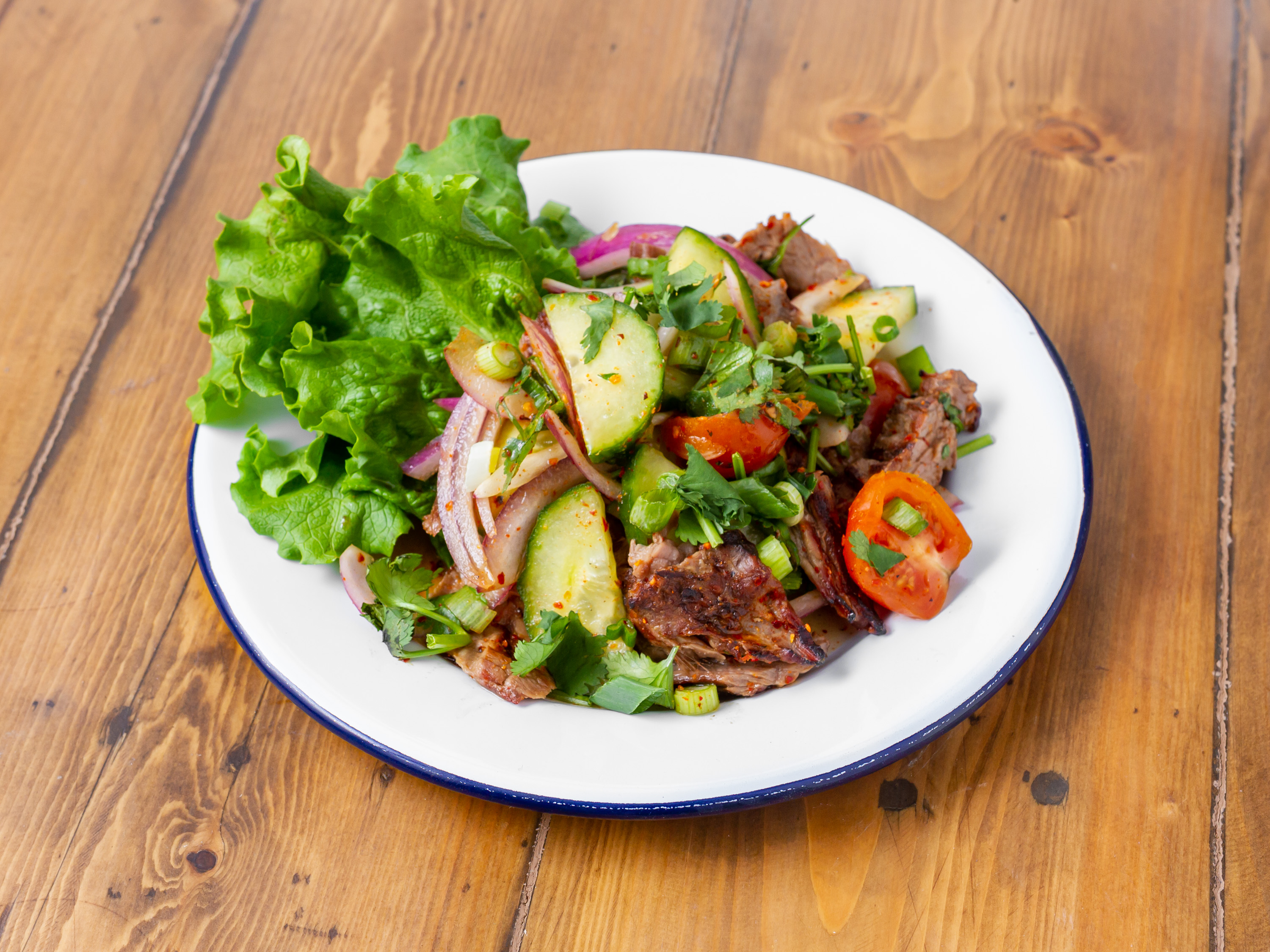 Order Yum Nua Salad food online from Be More Thai store, Baltimore on bringmethat.com