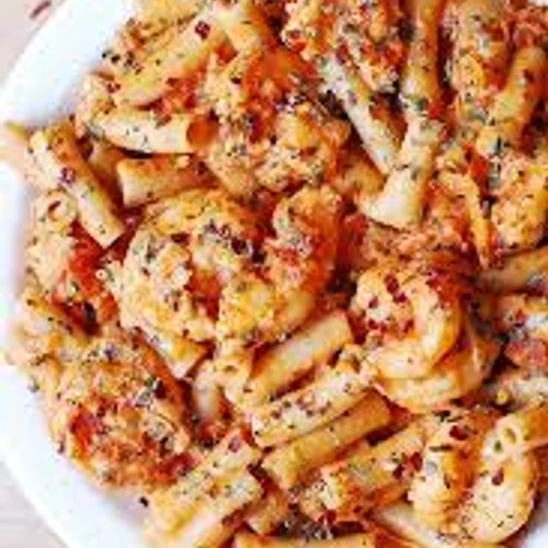 Spicy Shrimp Pasta from Roma Pizza