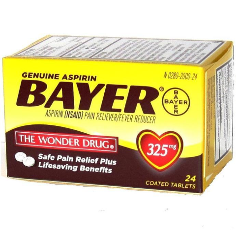 Order Bayer Aspirin 24 Count food online from 7-Eleven store, Willis on bringmethat.com