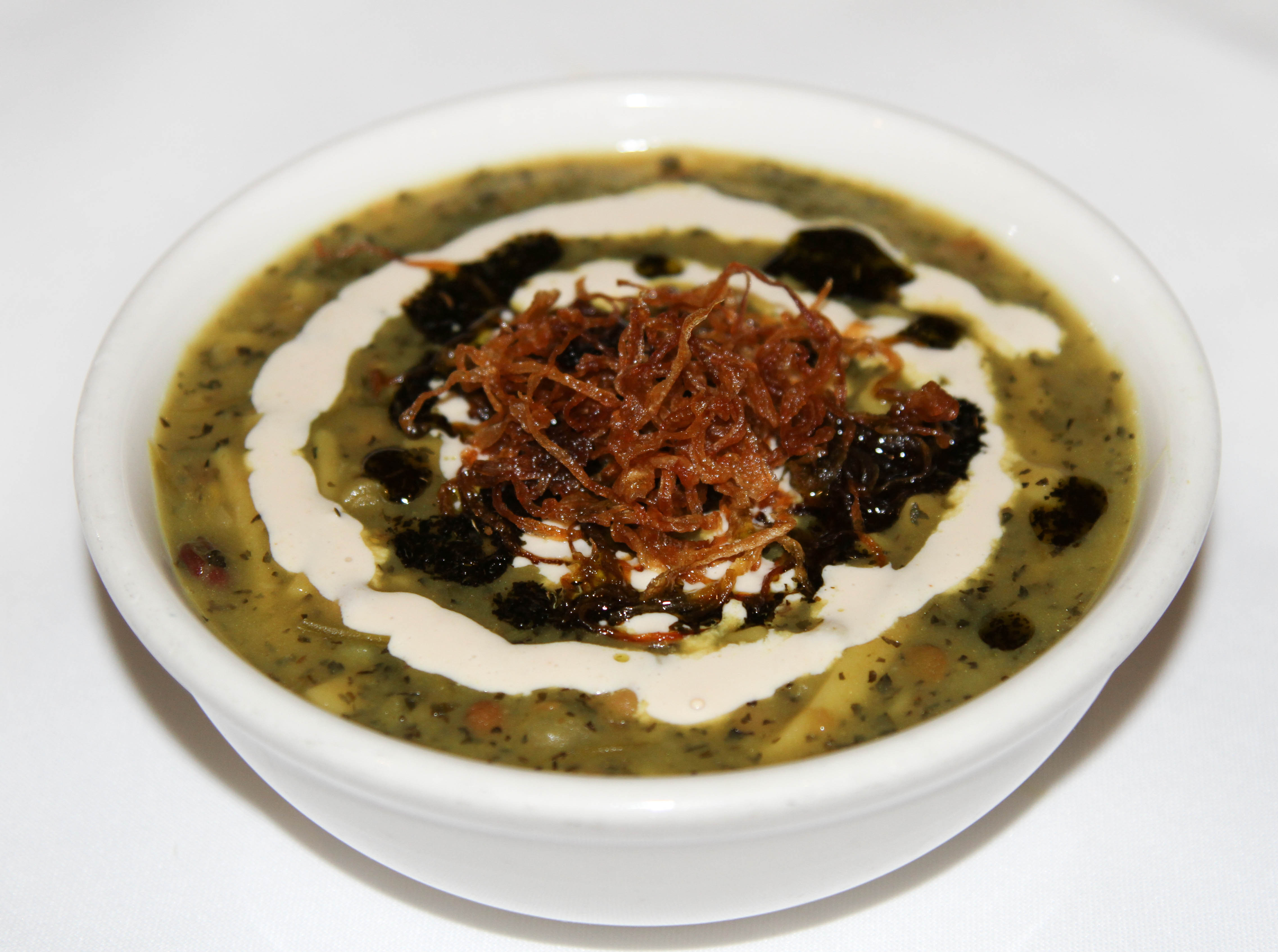 Order Ashe Reshteh Soup food online from Shaherzad Restaurant store, Los Angeles on bringmethat.com